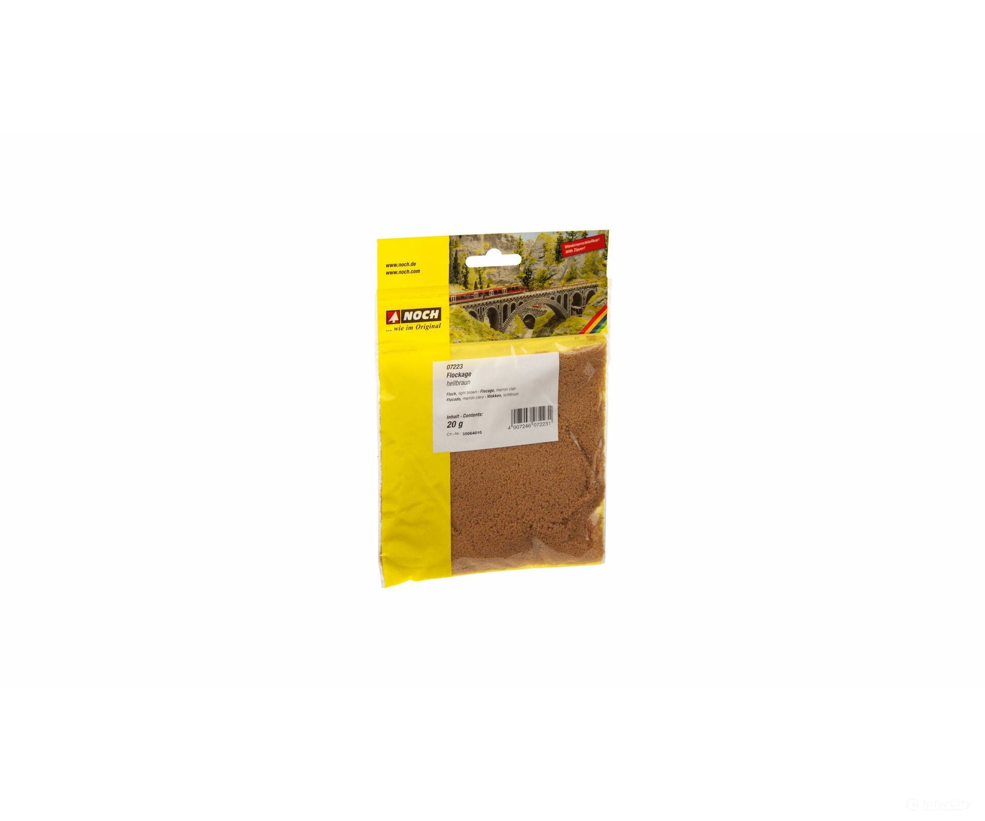 Noch 07223 Flock light brown Flock & Turf