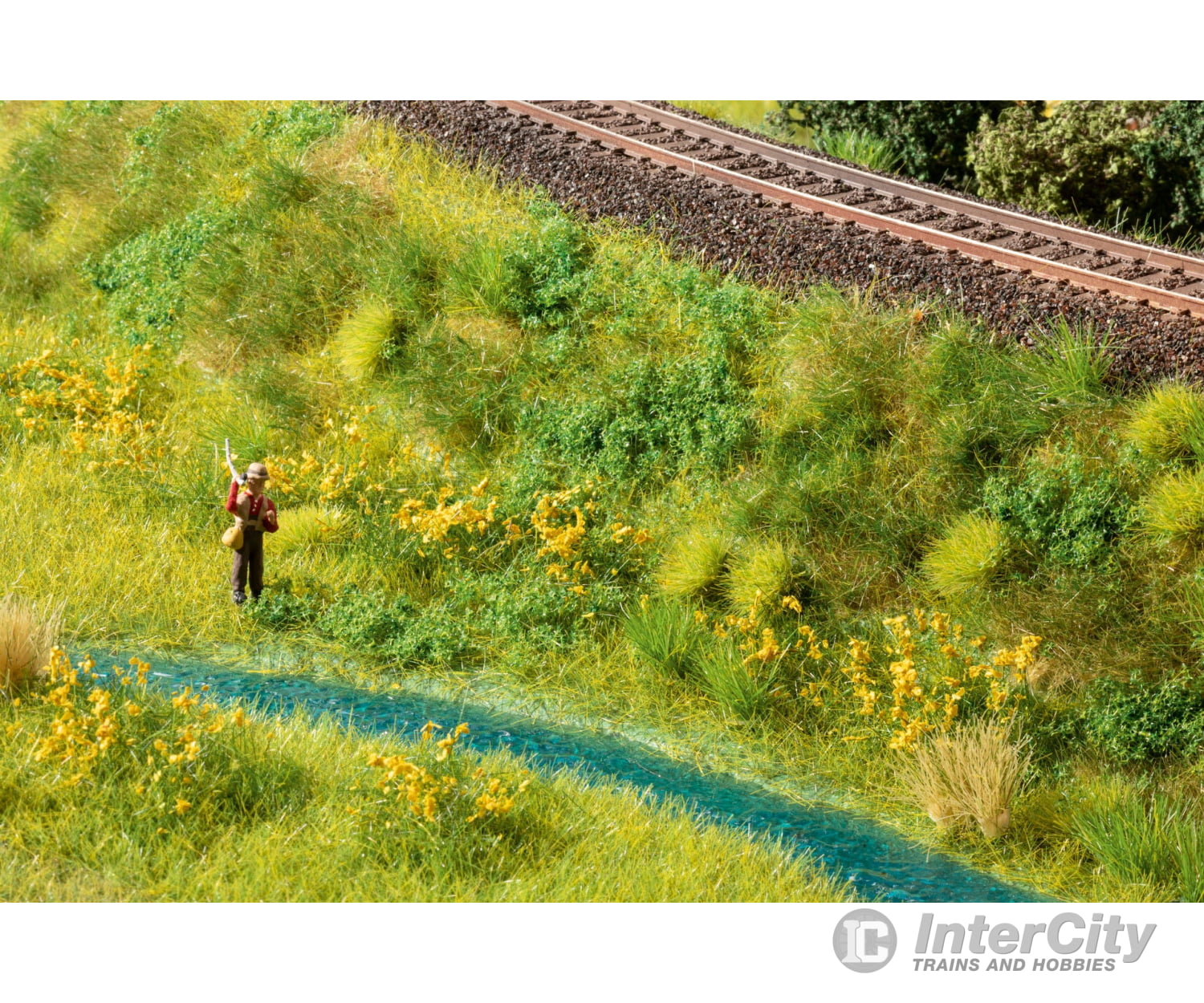 Noch 07252 HO N Z Groundcover Foliage Dark Green Grass & Scenery Mats