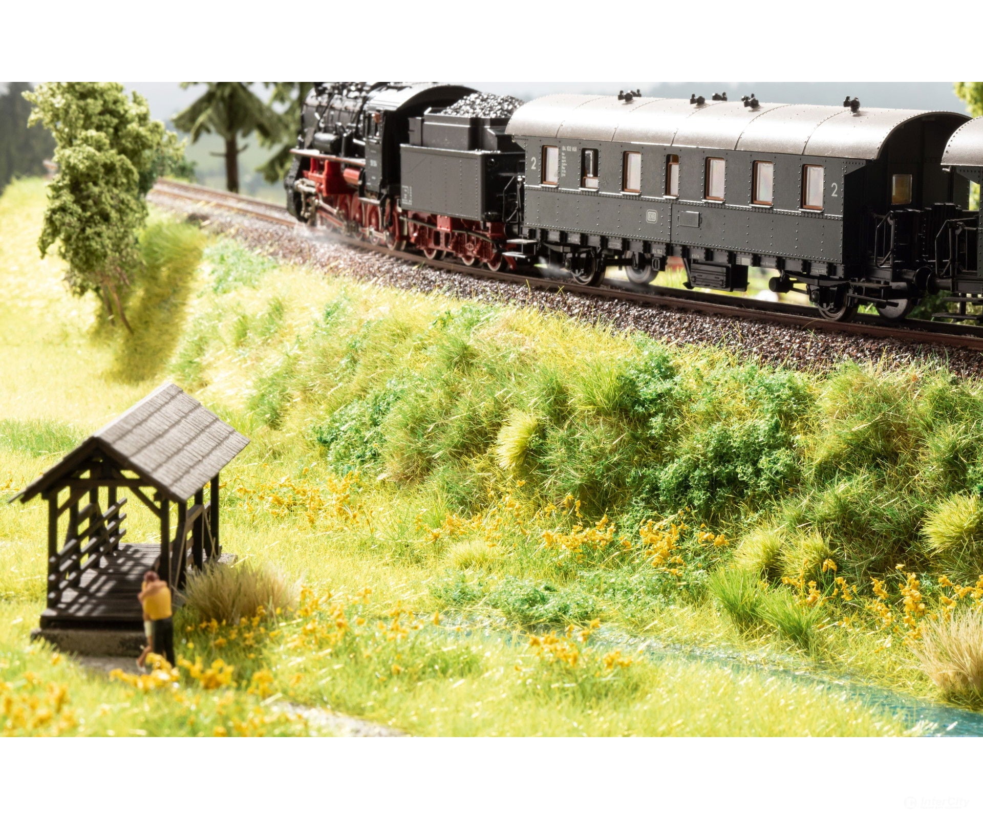 Noch 07254 HO N Z Groundcover Foliage Green/Brown Grass & Scenery Mats