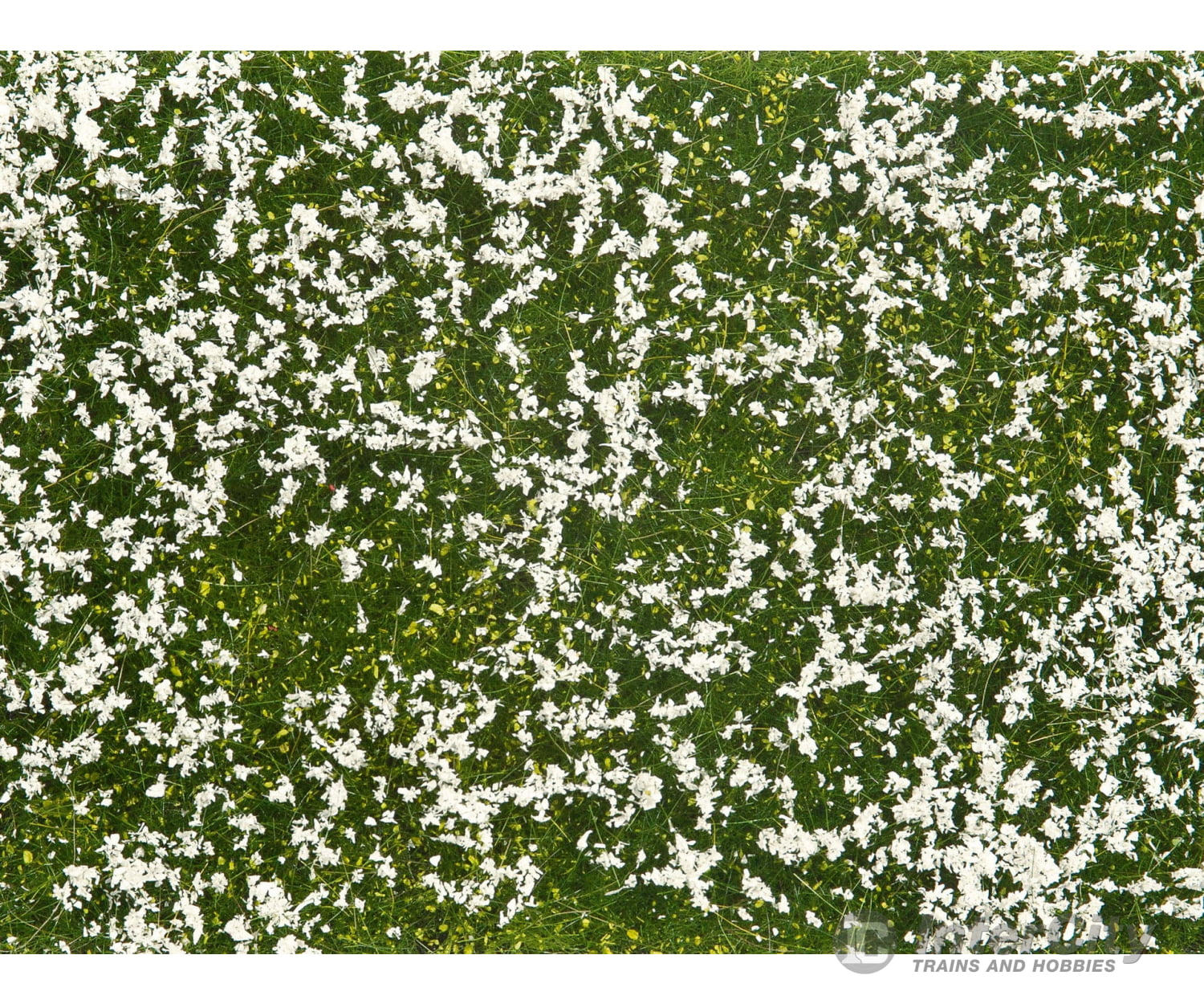 Noch 07256 HO N Z Groundcover Foliage ’Meadow’ White Grass & Scenery Mats