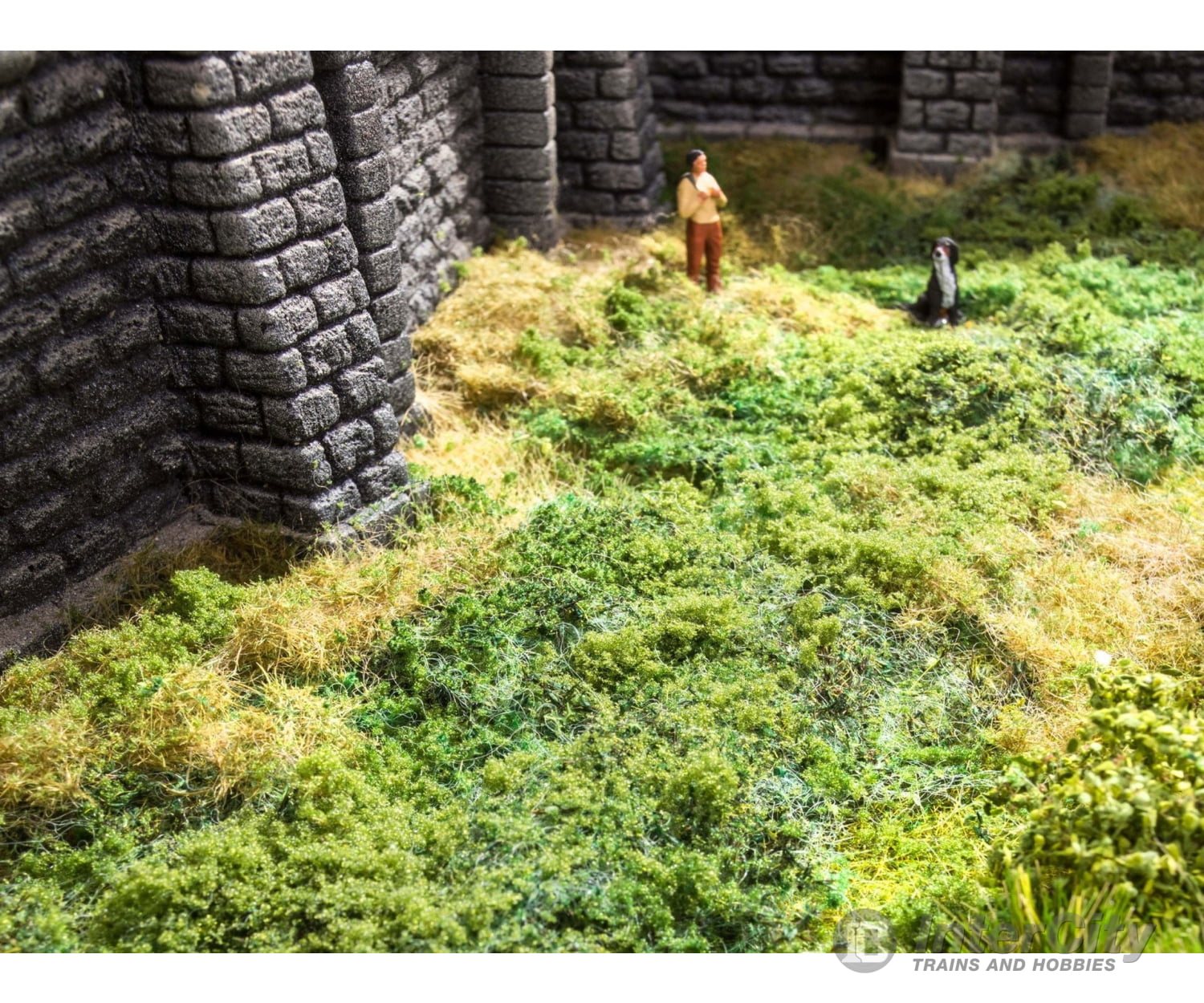 Noch 07271 HO N Z Foliage dark green Grass & Scenery Mats