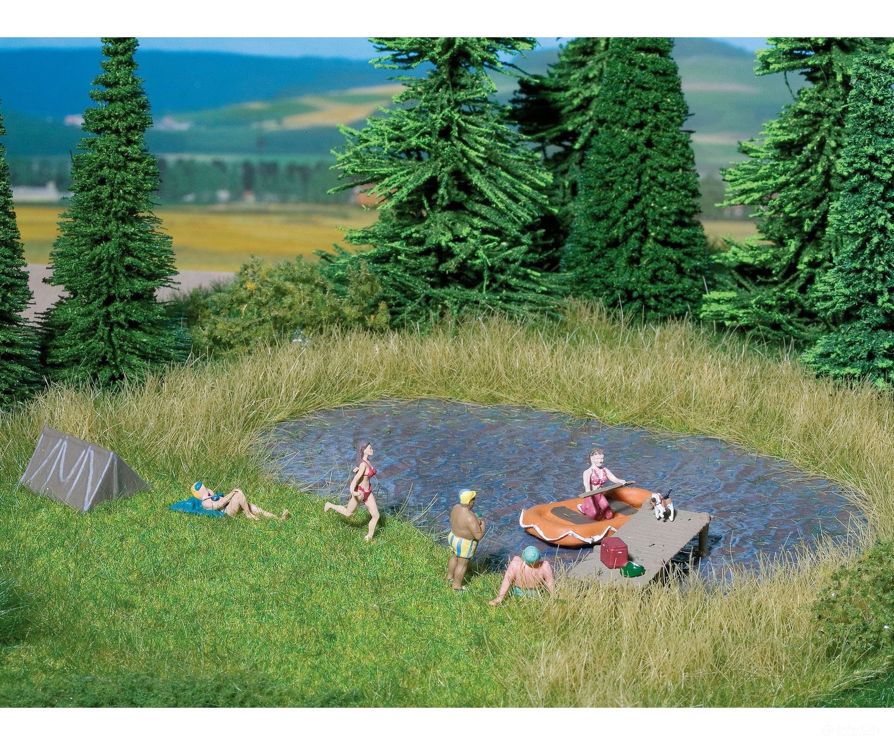 Noch 07442 Natur + ’Swimming Lake’ Grass & Scenery Mats