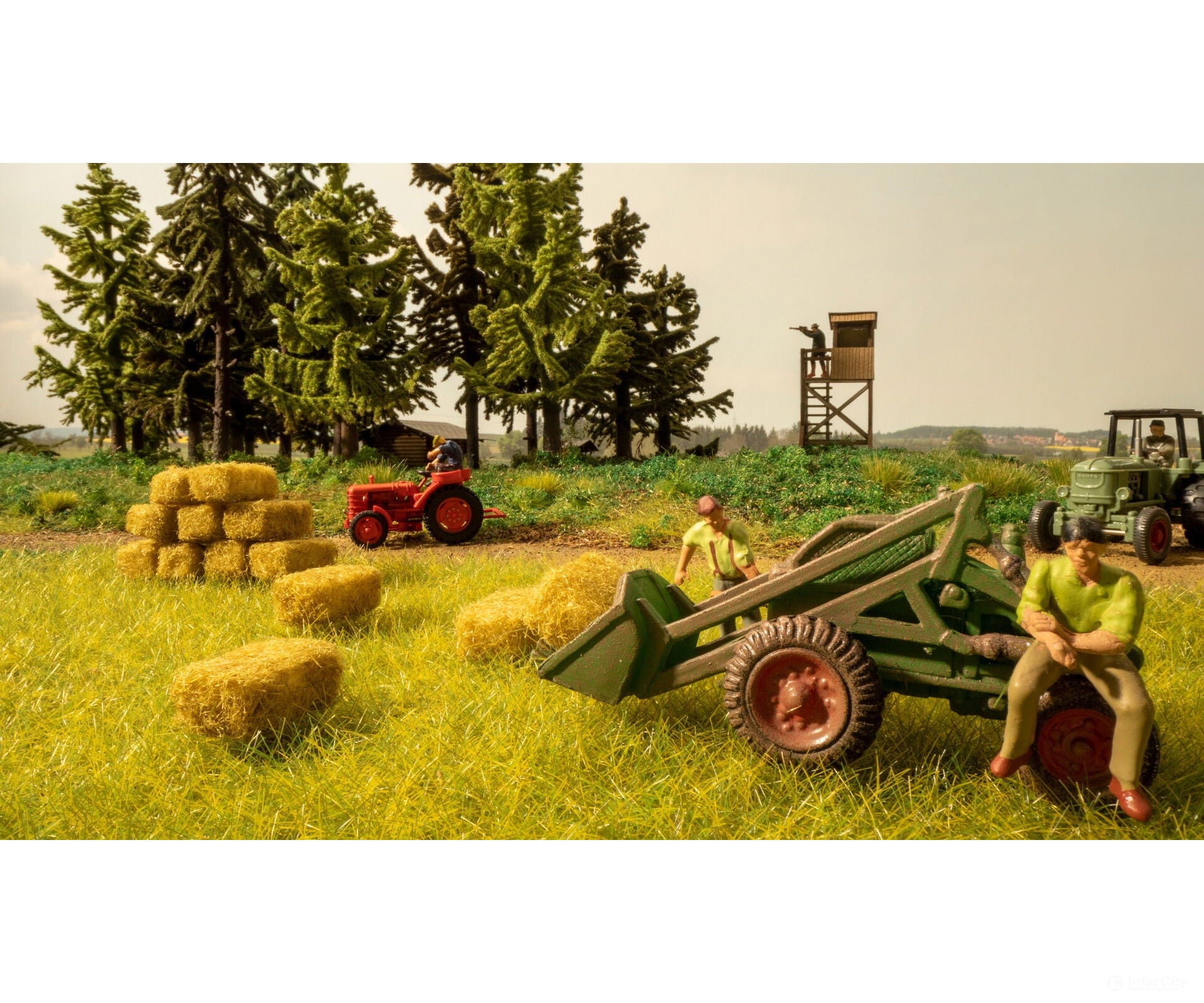 Noch 07461 HO Straw Bales Grass & Scenery Mats