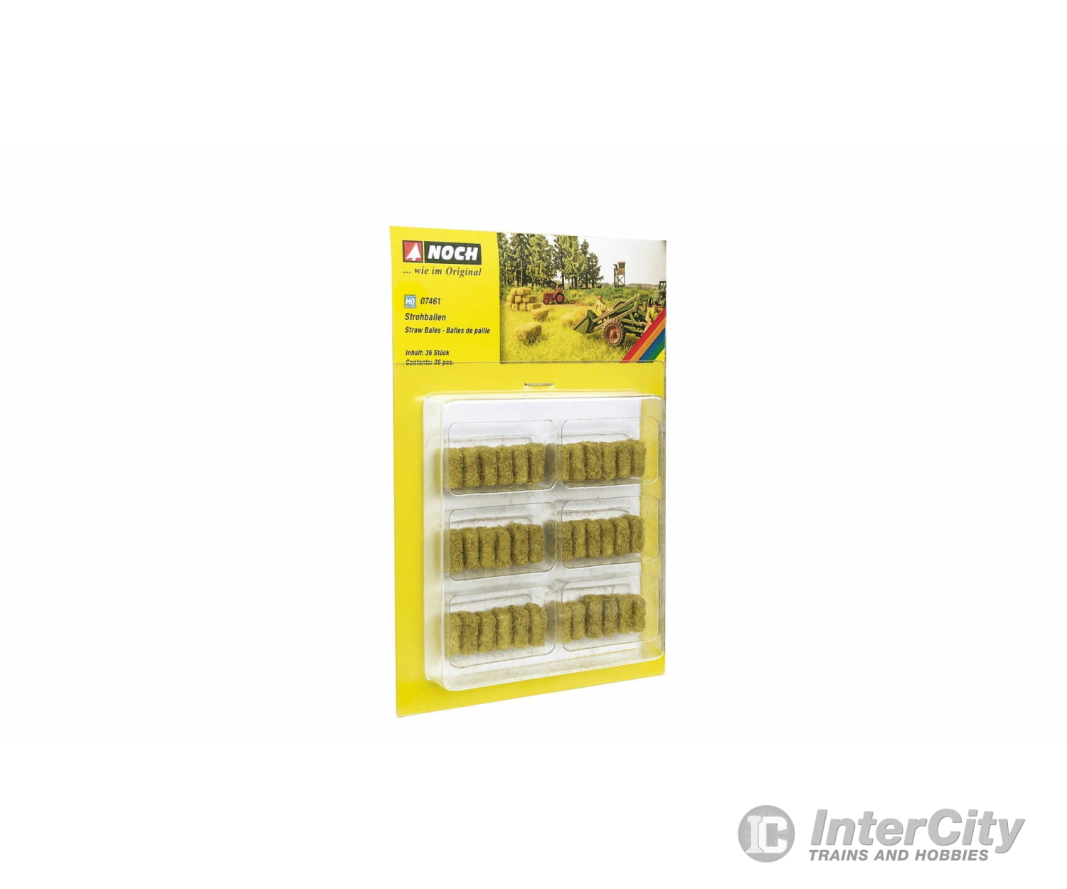 Noch 07461 HO Straw Bales Grass & Scenery Mats