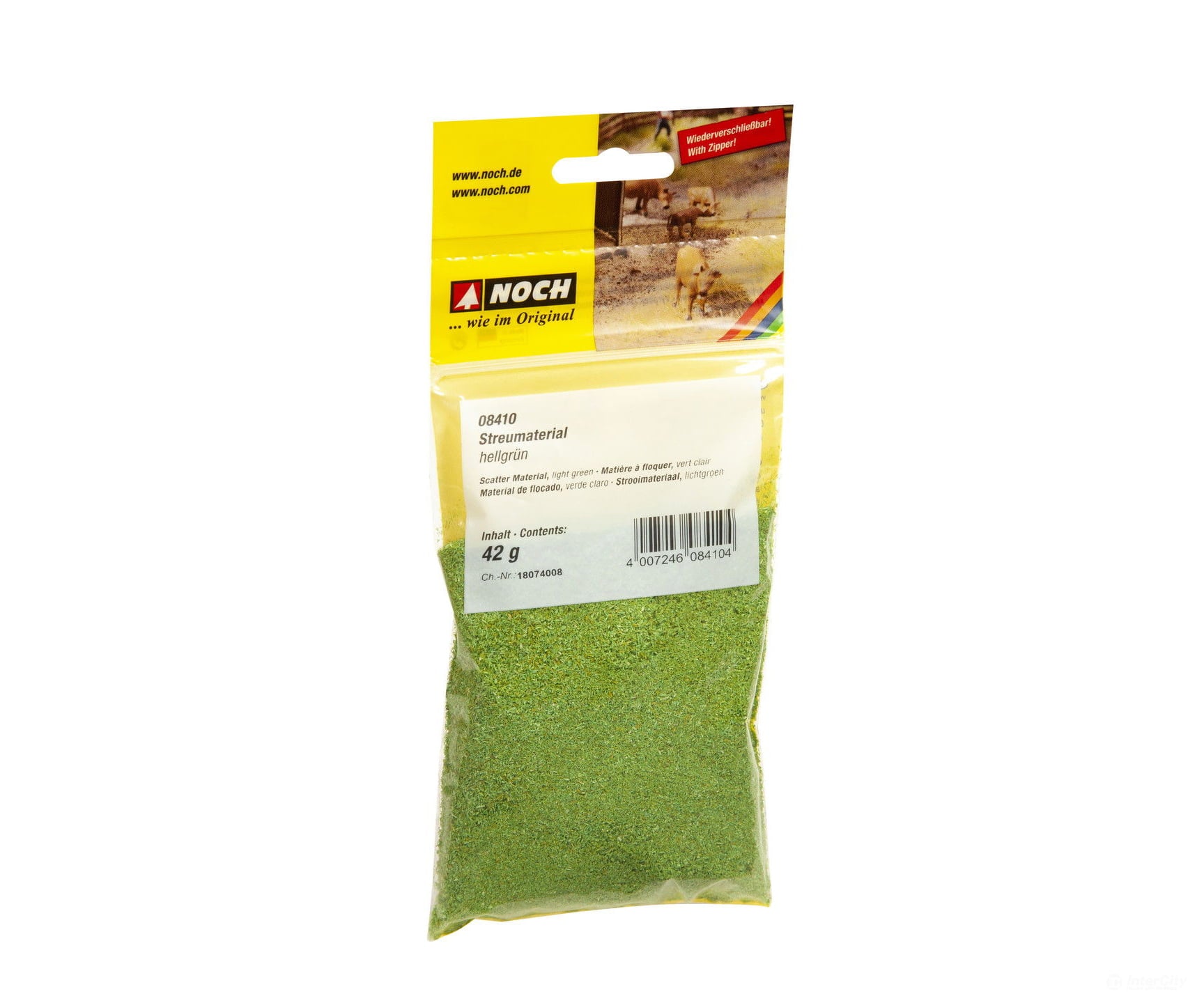 Noch 08410 Scatter Material light green Flock & Turf