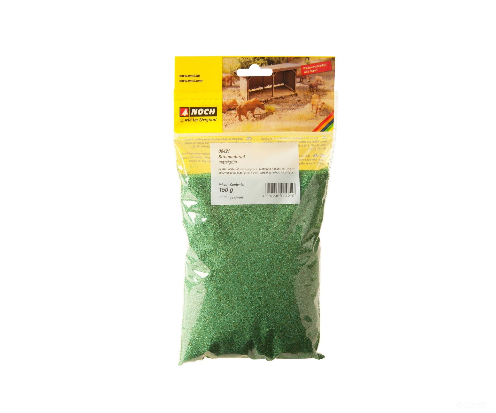 Noch 08421 Scatter Material medium green Flock & Turf