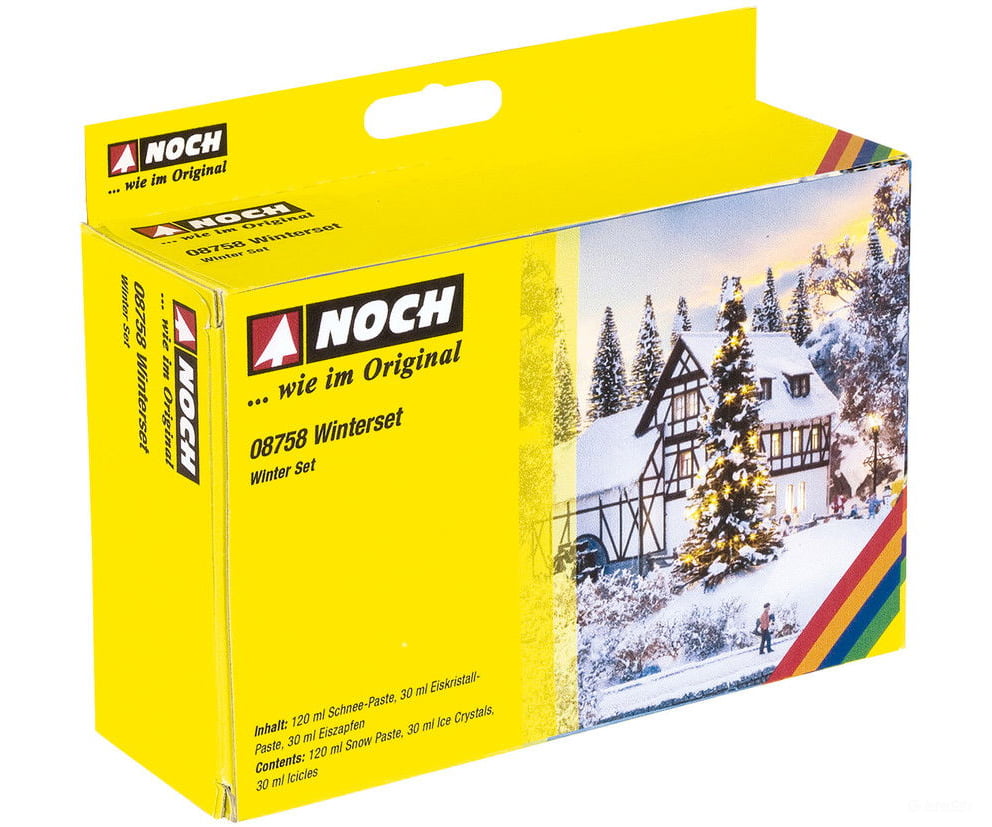 Noch 08758 Winter Set Scenery Details