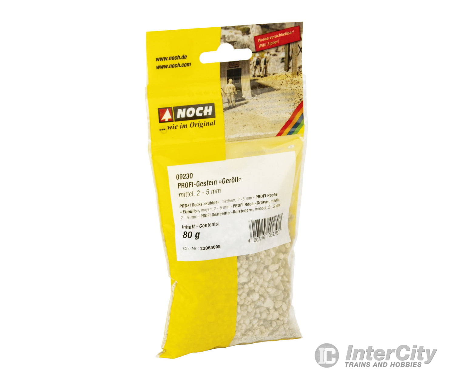 Noch 09230 HO N Z PROFI Rocks ’Scree’ Medium 2-5 mm Rocks & Landforms