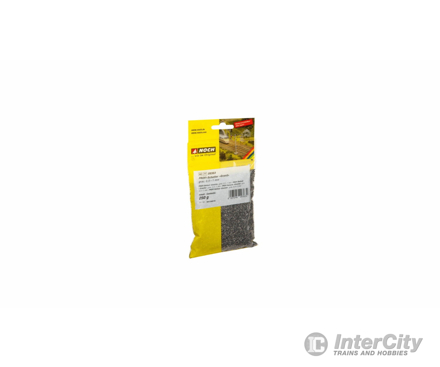 Noch 09363 HO TT PROFI Ballast ’Granite’ grey Ballast & Roadbed
