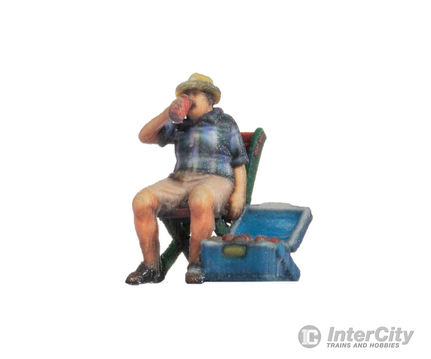 Noch 10431 HO Man on a Folding Chair Figures