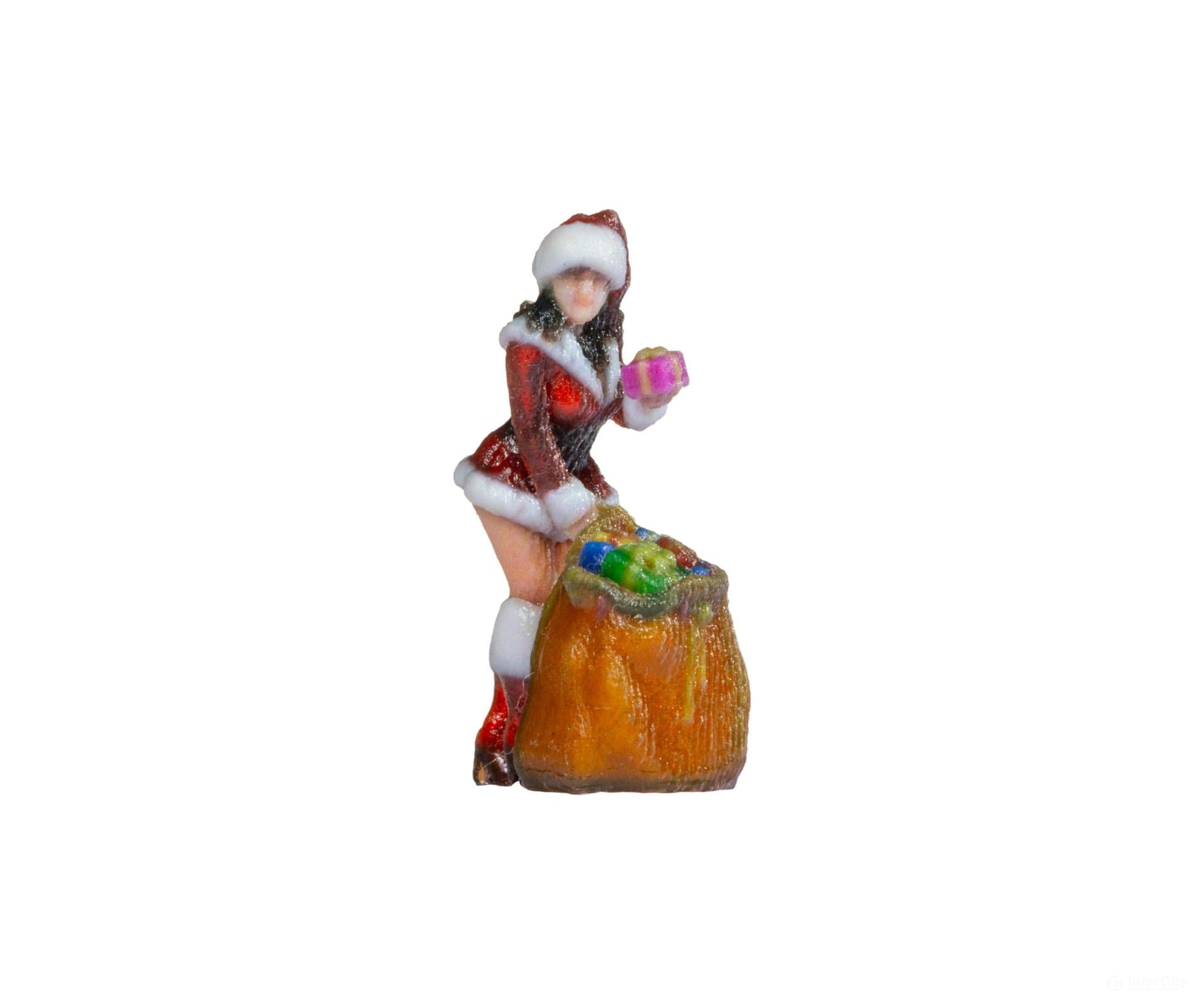 Noch 10703 HO Sexy Santa Gir Figures