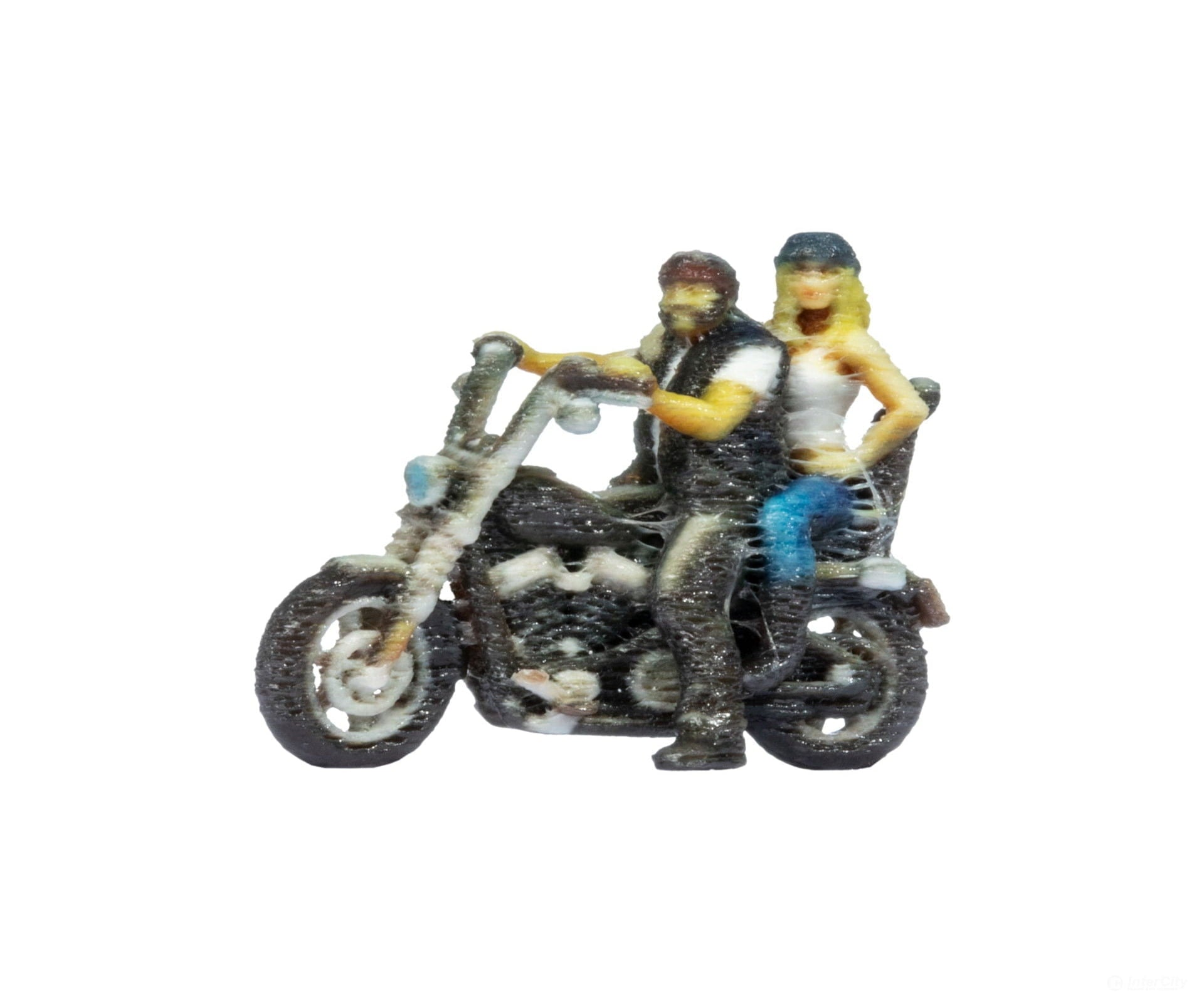 Noch 10904 HO Chopper with Biker & Passenger Figures