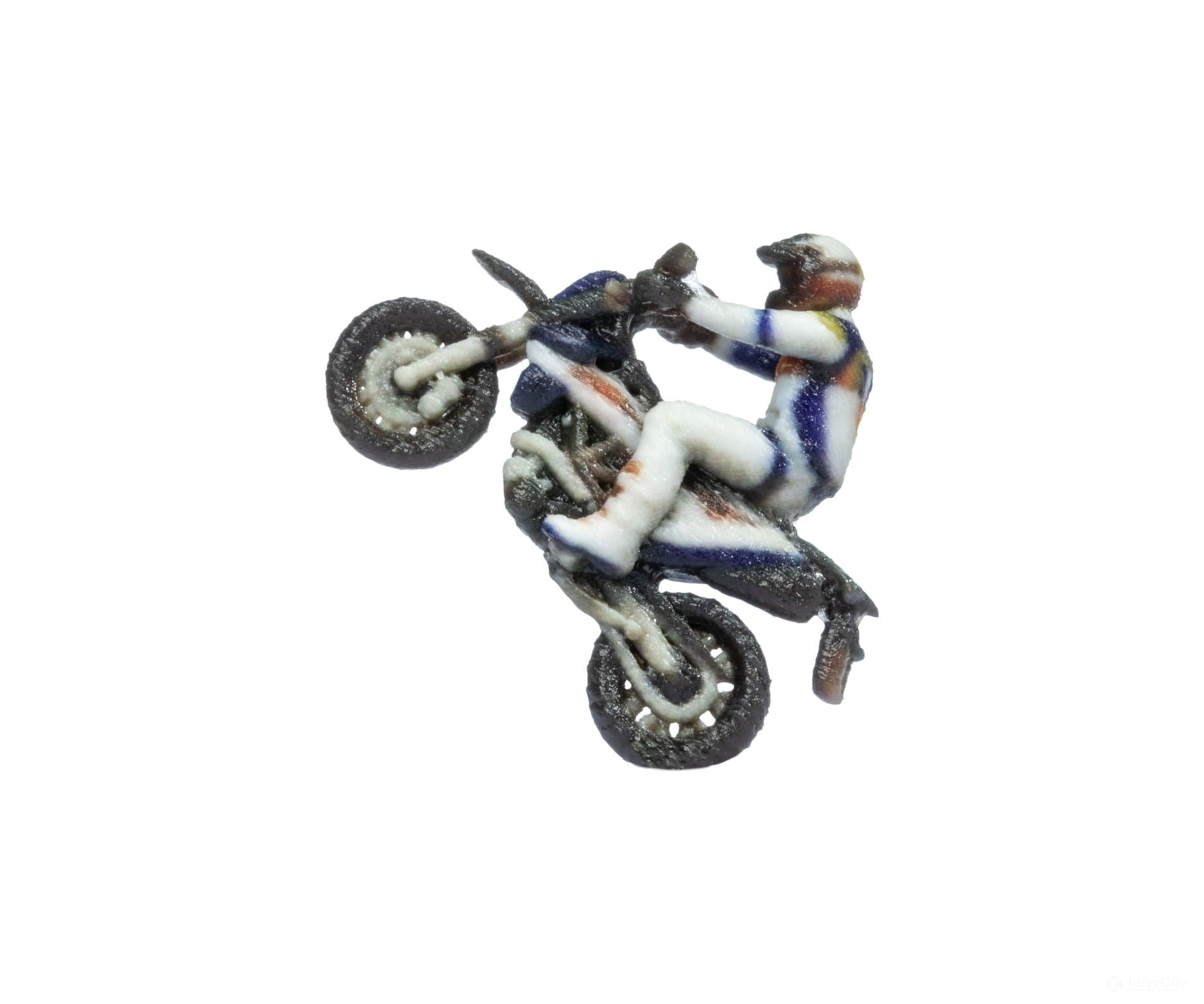 Noch 10906 HO Motocross Motorbike Wheelie Figure Figures