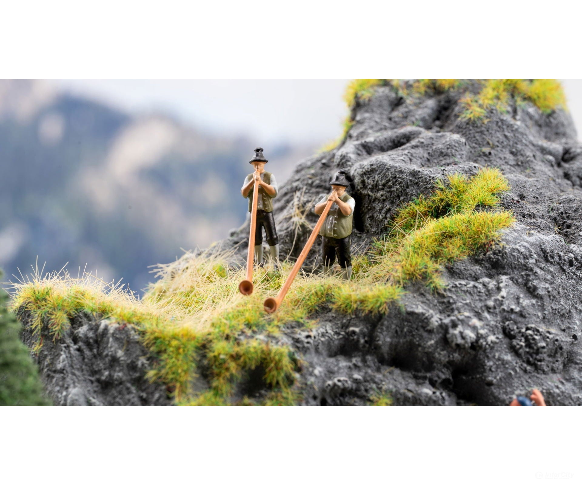 Noch 12822 HO Sound Scene 2.0 Alphorn Players Figures