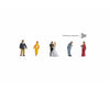 Noch 12861 HO Wedding Figures