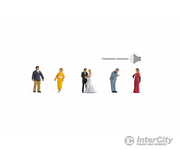 Noch 12861 HO Wedding Figures