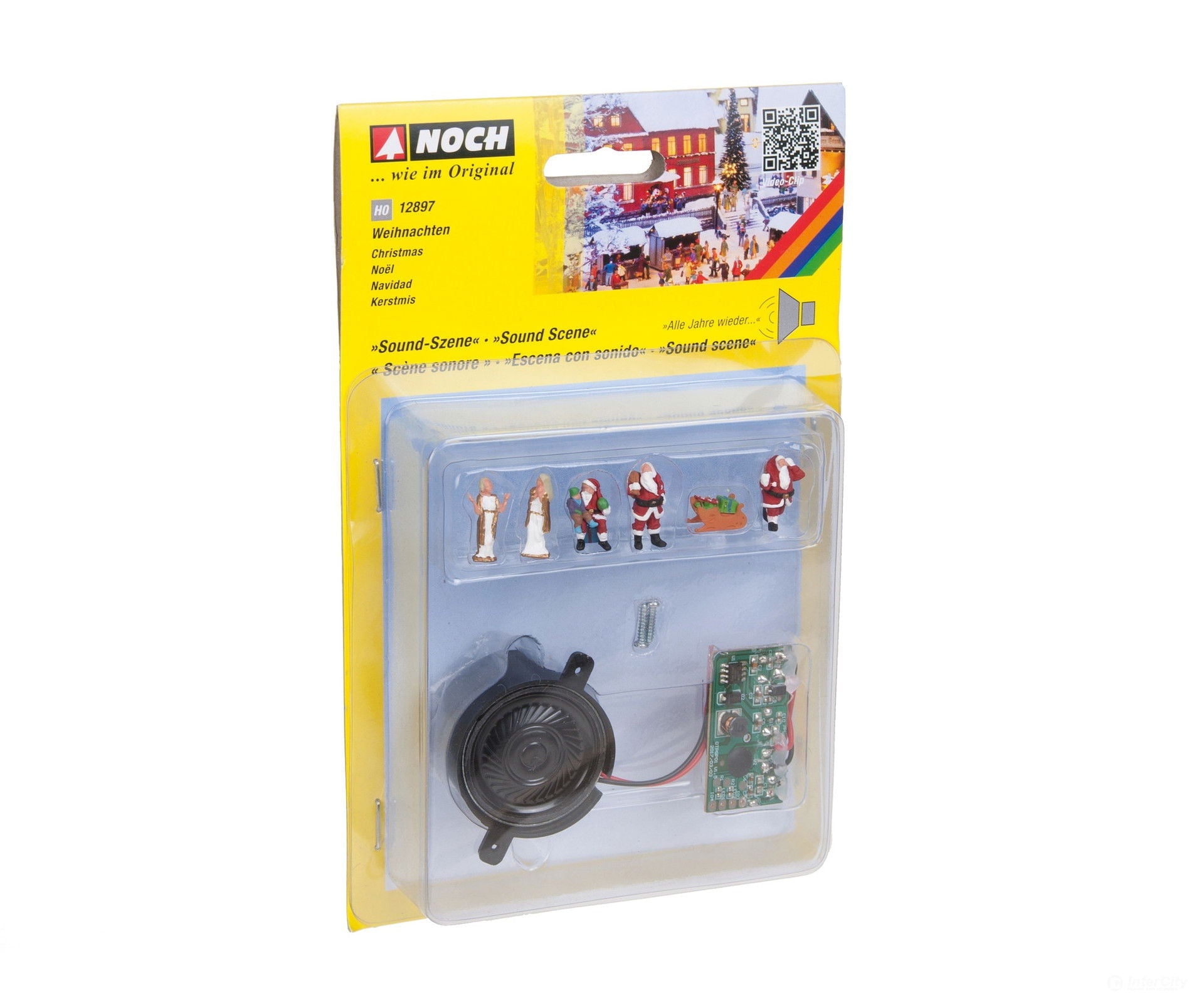 Noch 12897 HO Christmas Figures
