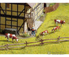 Noch 13010 HO Log Fence Figures