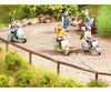 Noch 13015 HO Rail Fence Figures