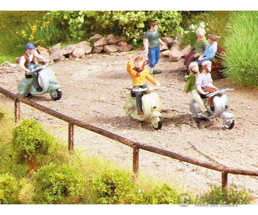 Noch 13015 HO Rail Fence Figures