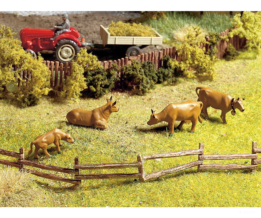 Noch 13030 HO Pasture Fence Figures