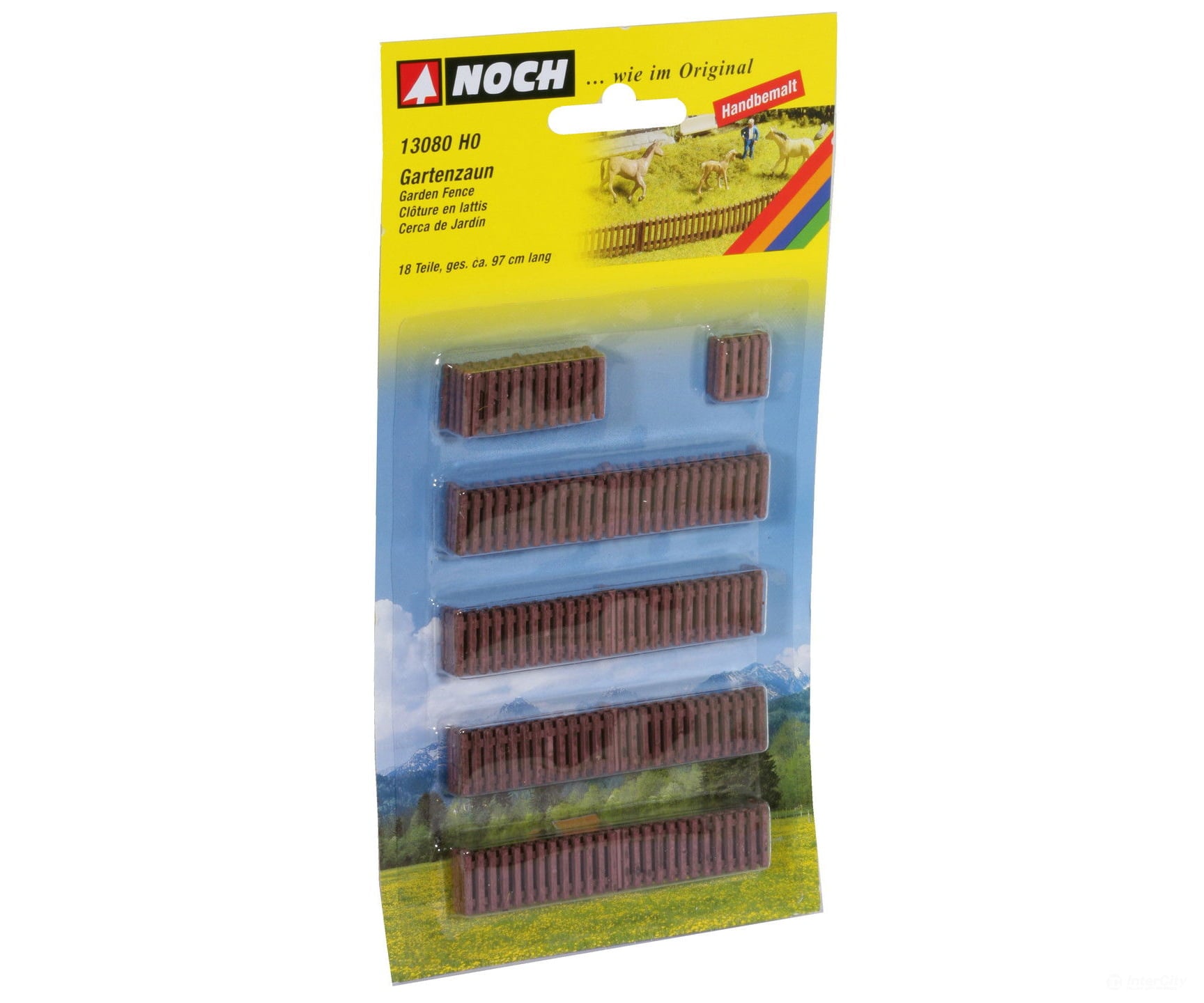 Noch 13080 HO Garden Fence Figures