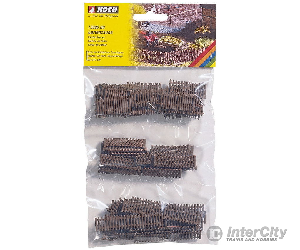 Noch 13096 HO Garden Fences Figures