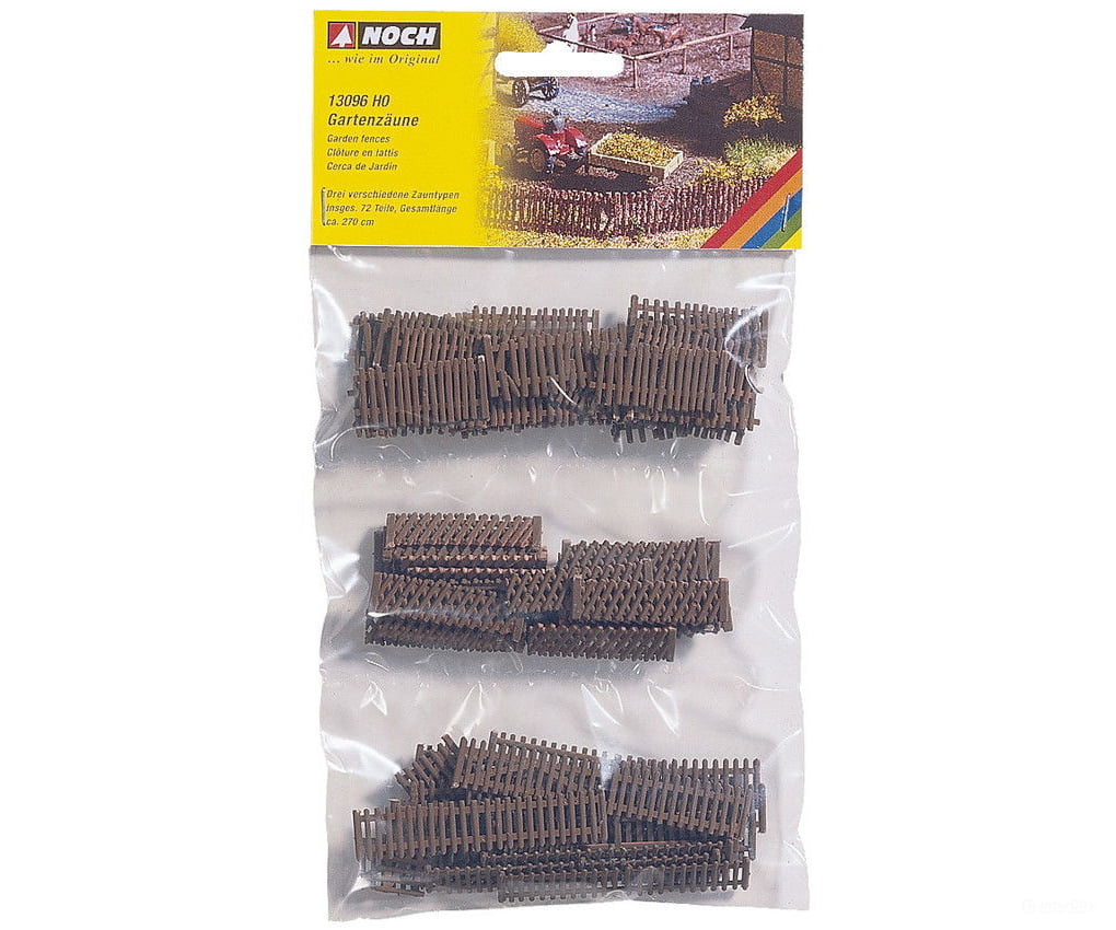 Noch 13096 HO Garden Fences Figures