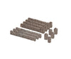 Noch 13171 HO Fieldstone Wall Figures