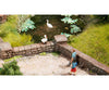 Noch 13172 HO Garden Wall Figures