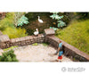 Noch 13172 HO Garden Wall Figures