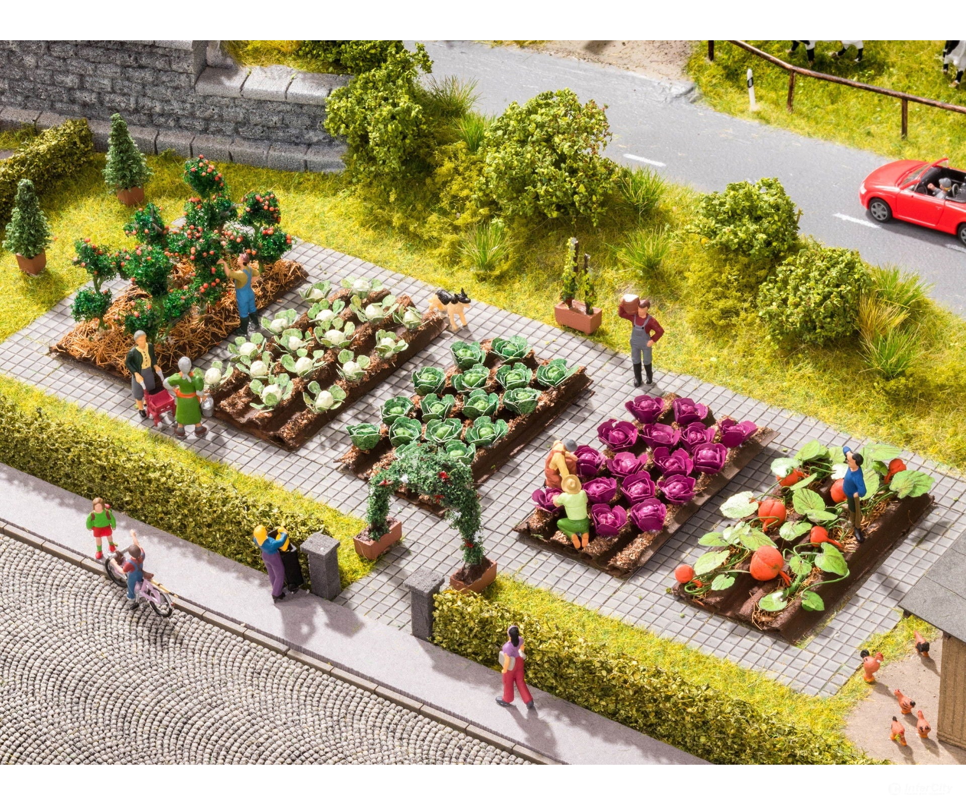 Noch 13215 HO Tomato Plants Figures