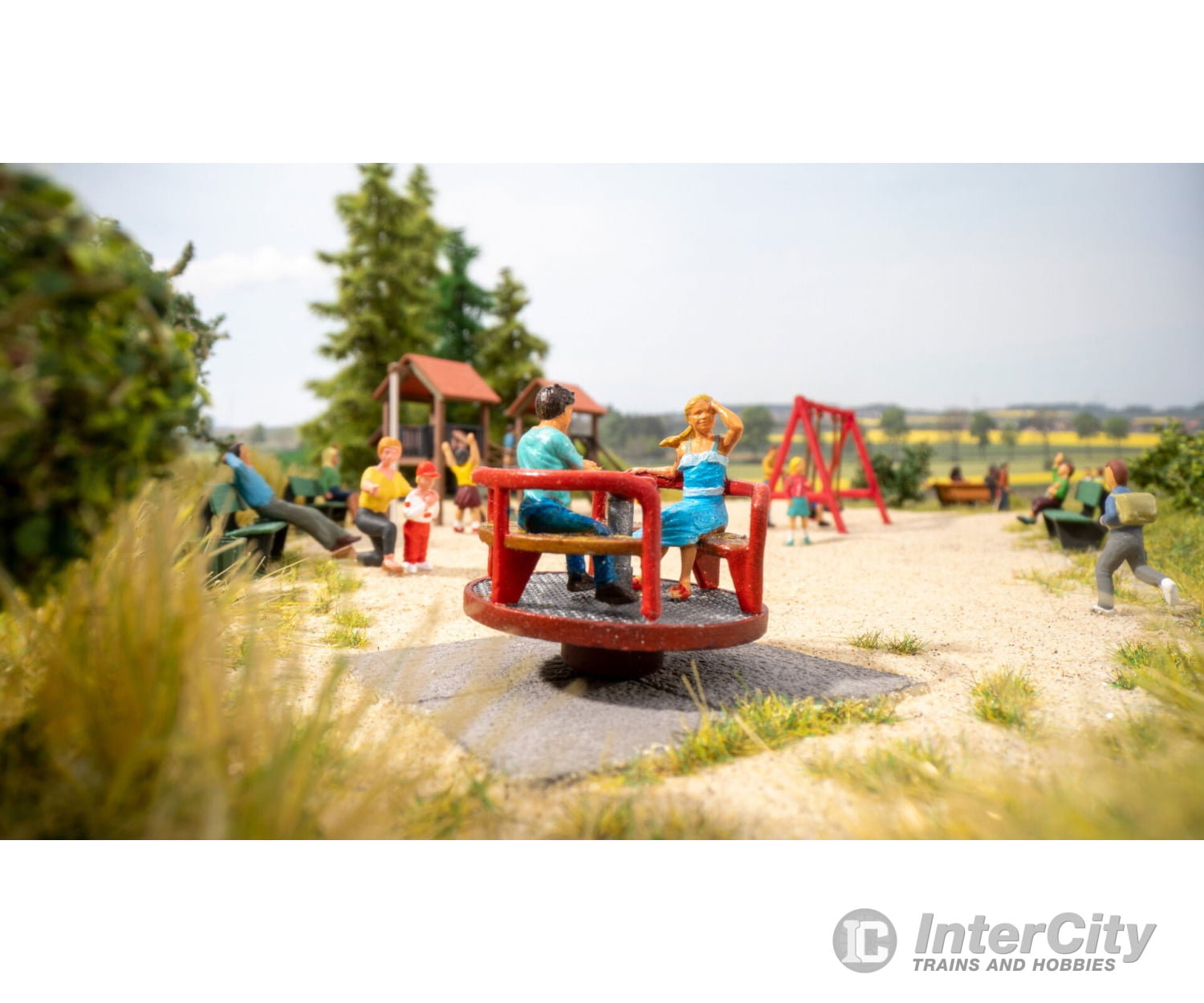 Noch 13403 HO micro-motion Roundabout Figures