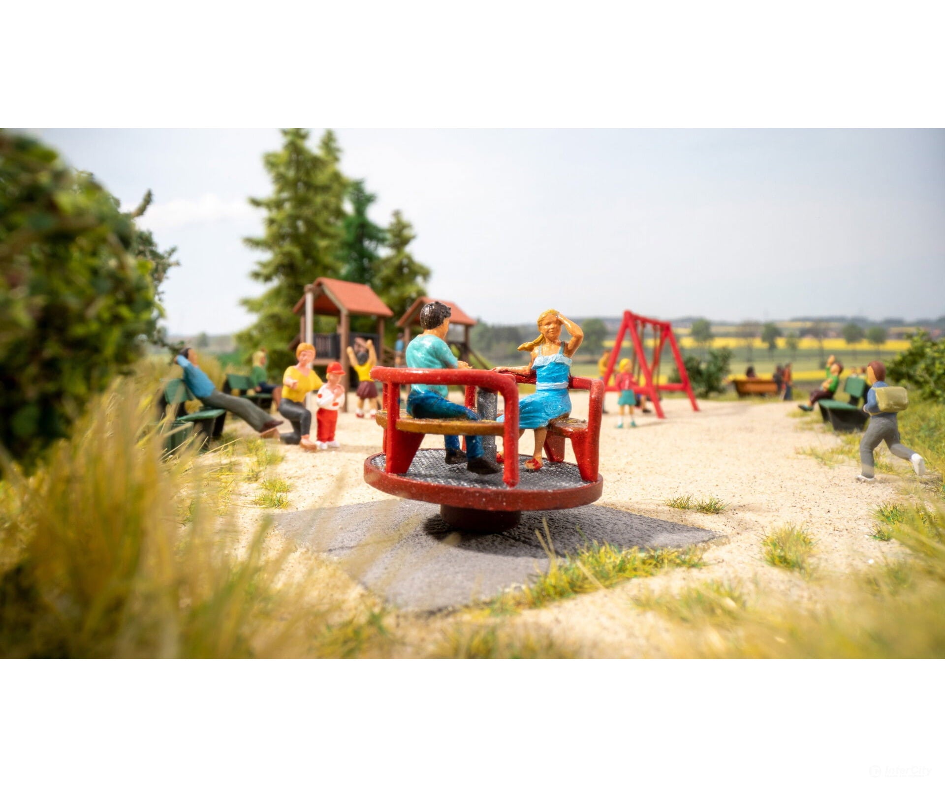 Noch 13403 HO micro-motion Roundabout Figures