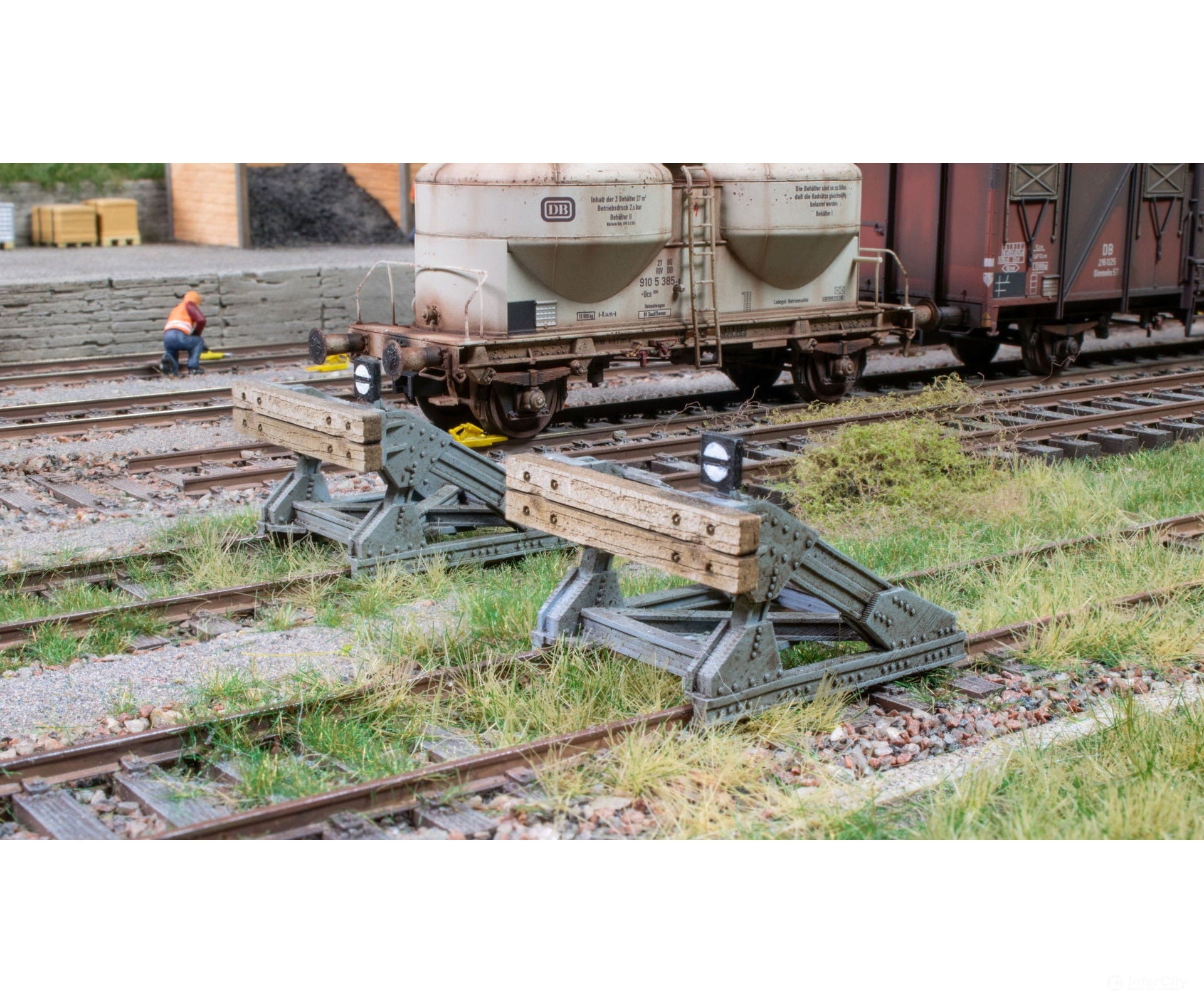 Noch 13602 HO Buffer Stop Scenery Details