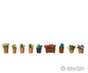 Noch 14031 HO Flowers in Small Flowerpots Trees & Vegetation