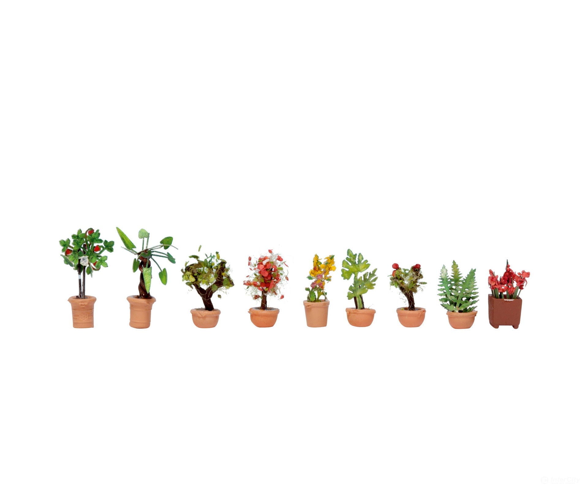 Noch 14082 N Ornamental Plants in Flowerpots Trees & Vegetation