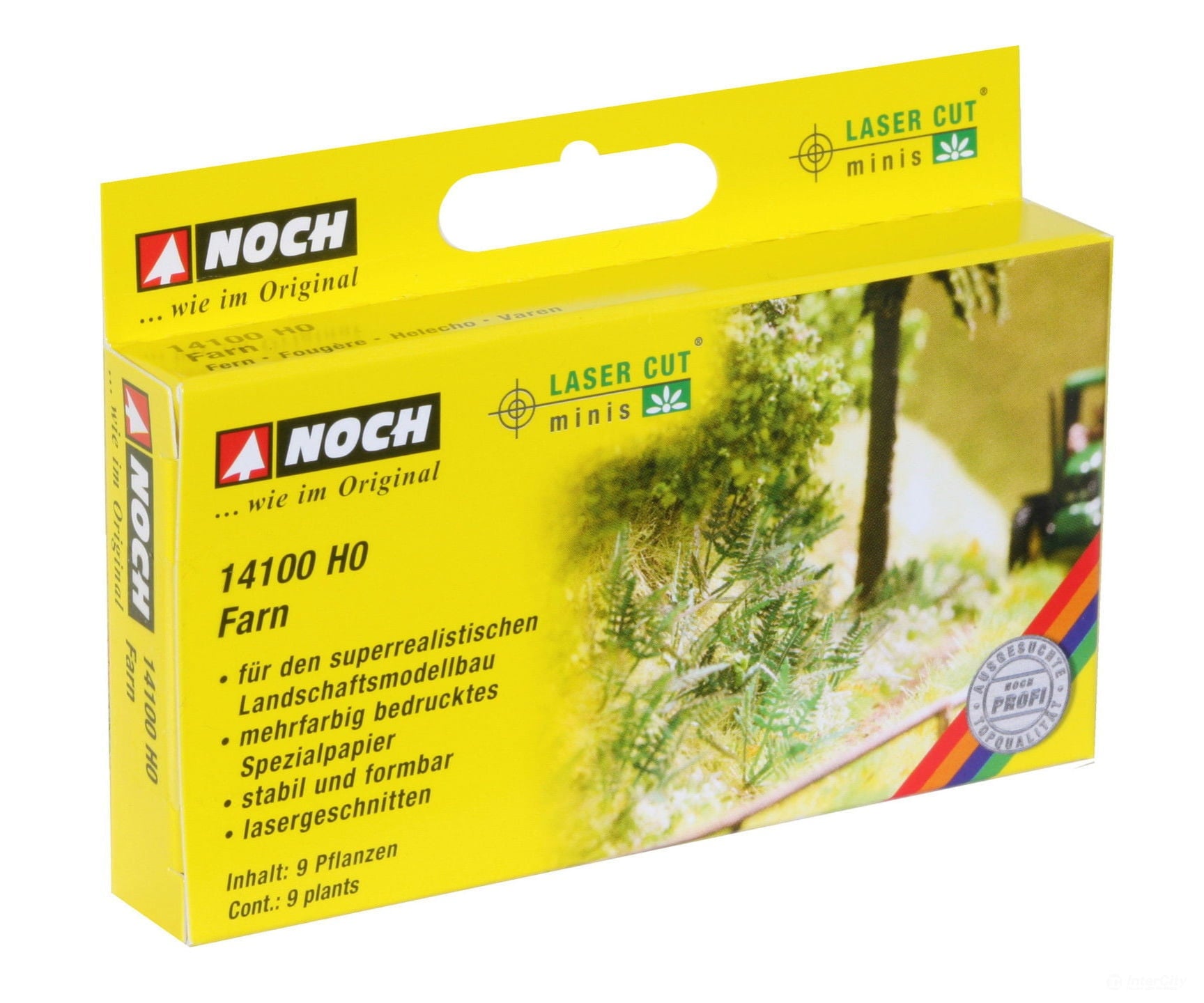 Noch 14100 HO Farn Trees & Vegetation