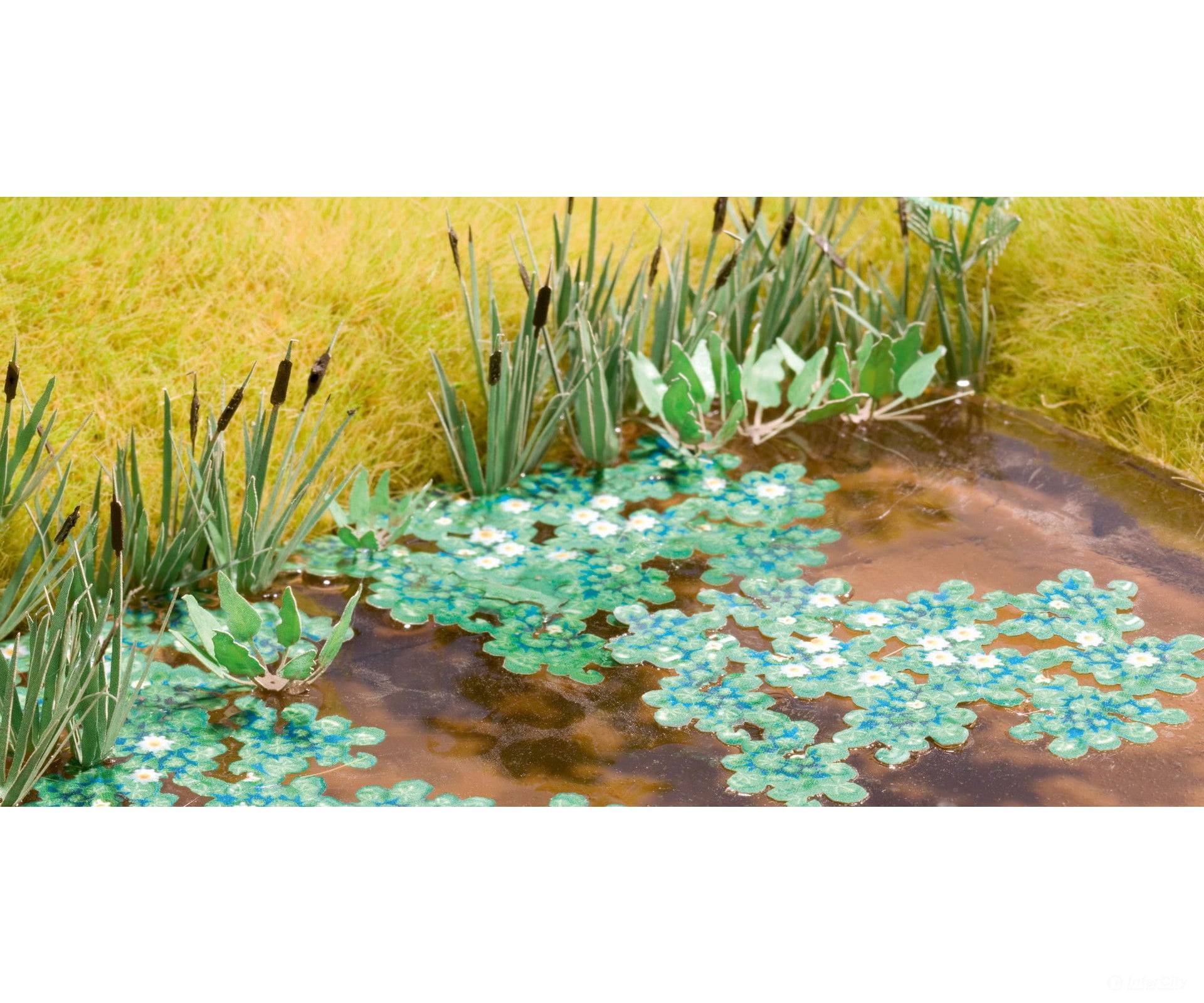 Noch 14114 HO Lotus Flower Trees & Vegetation