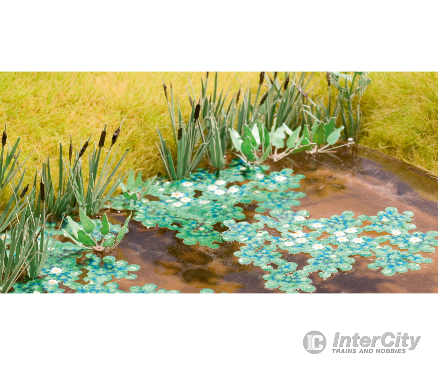 Noch 14114 HO Lotus Flower Trees & Vegetation