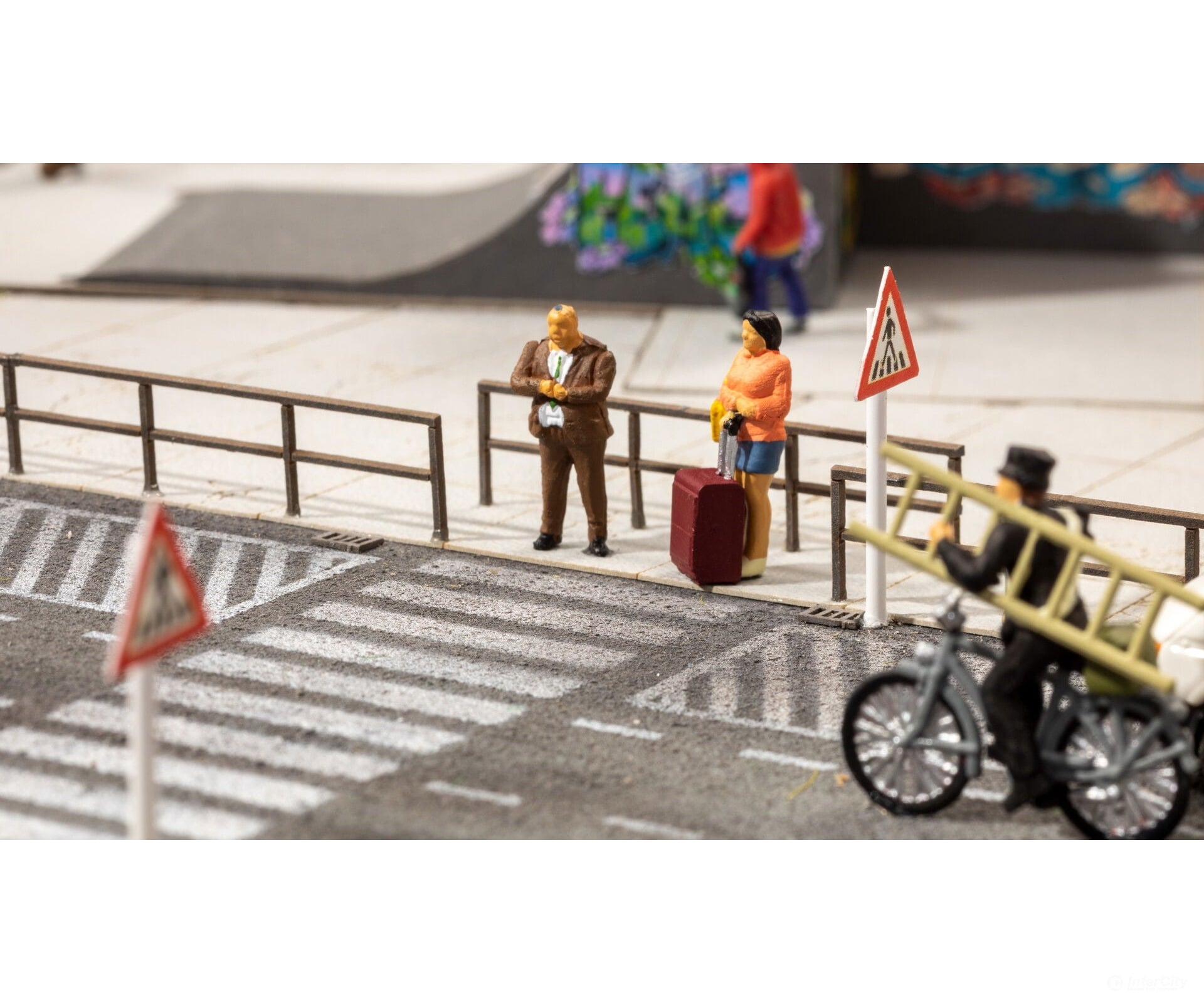Noch 14208 HO Simple Railings Scenery Details