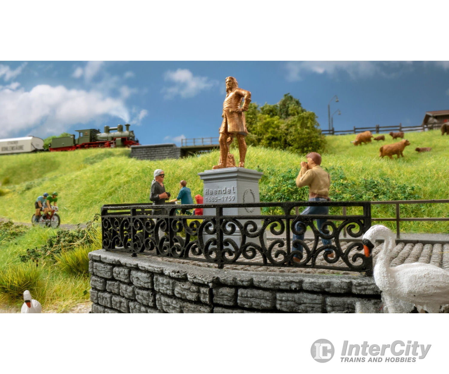 Noch 14209 HO Wrought Iron Railings Scenery Details