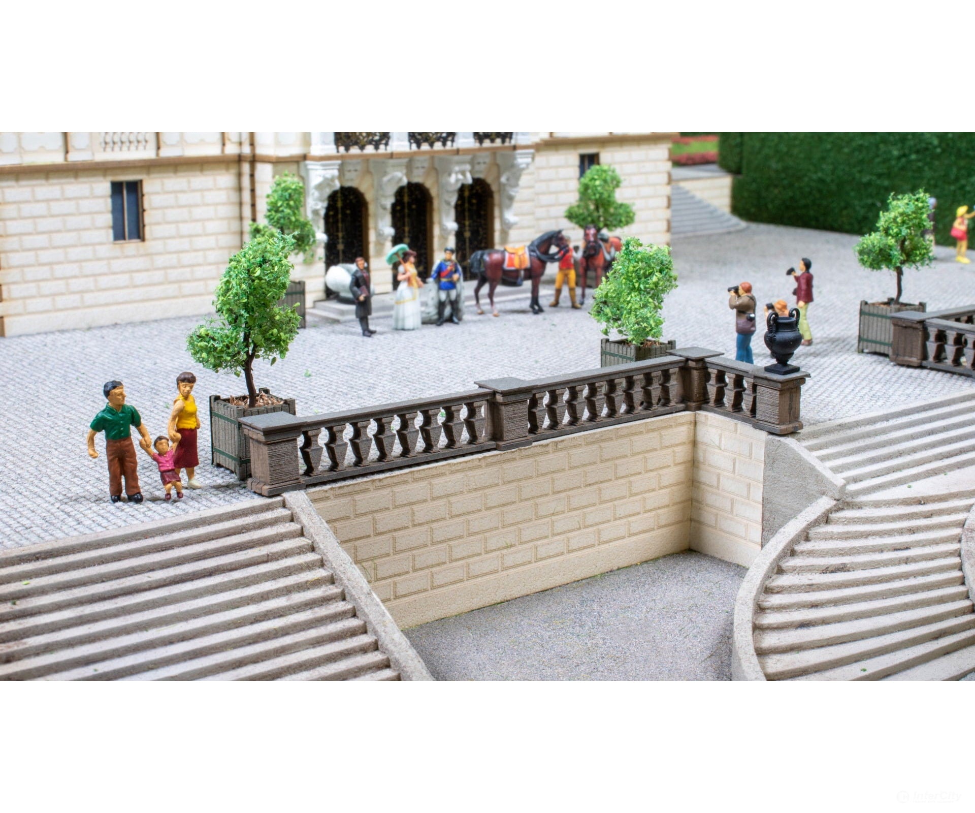 Noch 14215 HO Balustrade Scenery Details