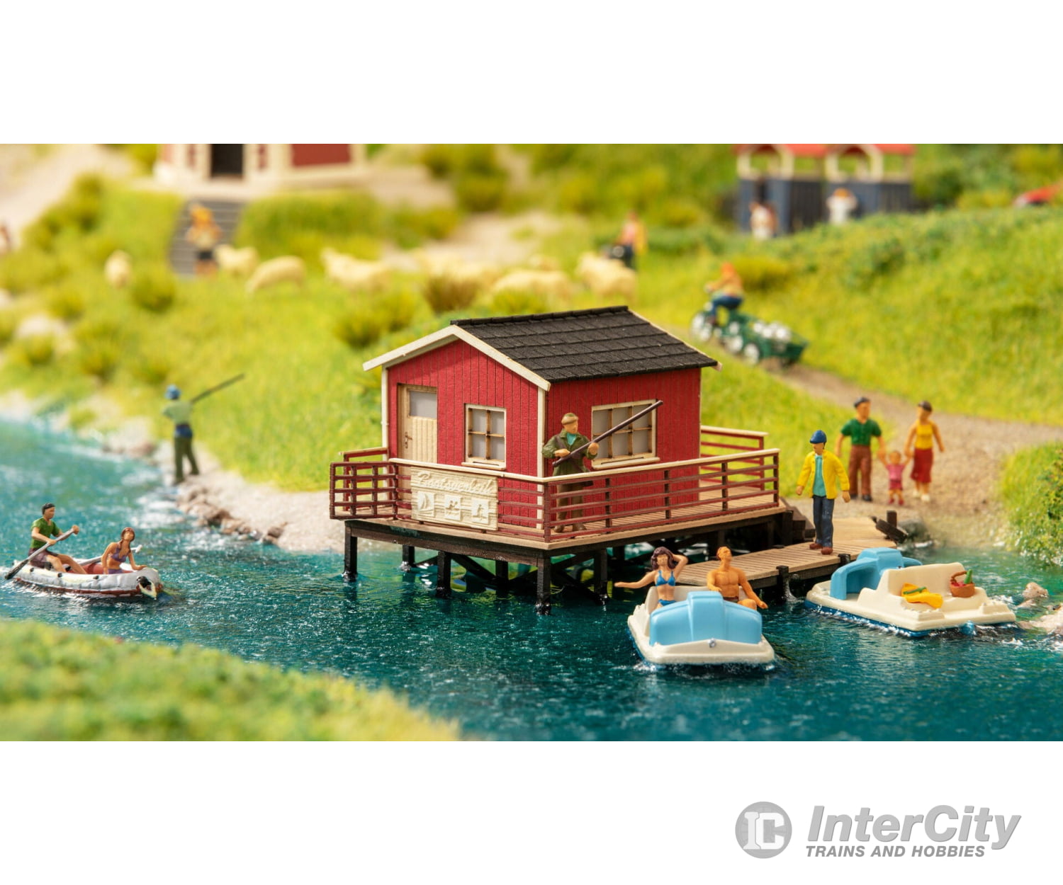 Noch 14259 HO Boat Hire Scenery Details