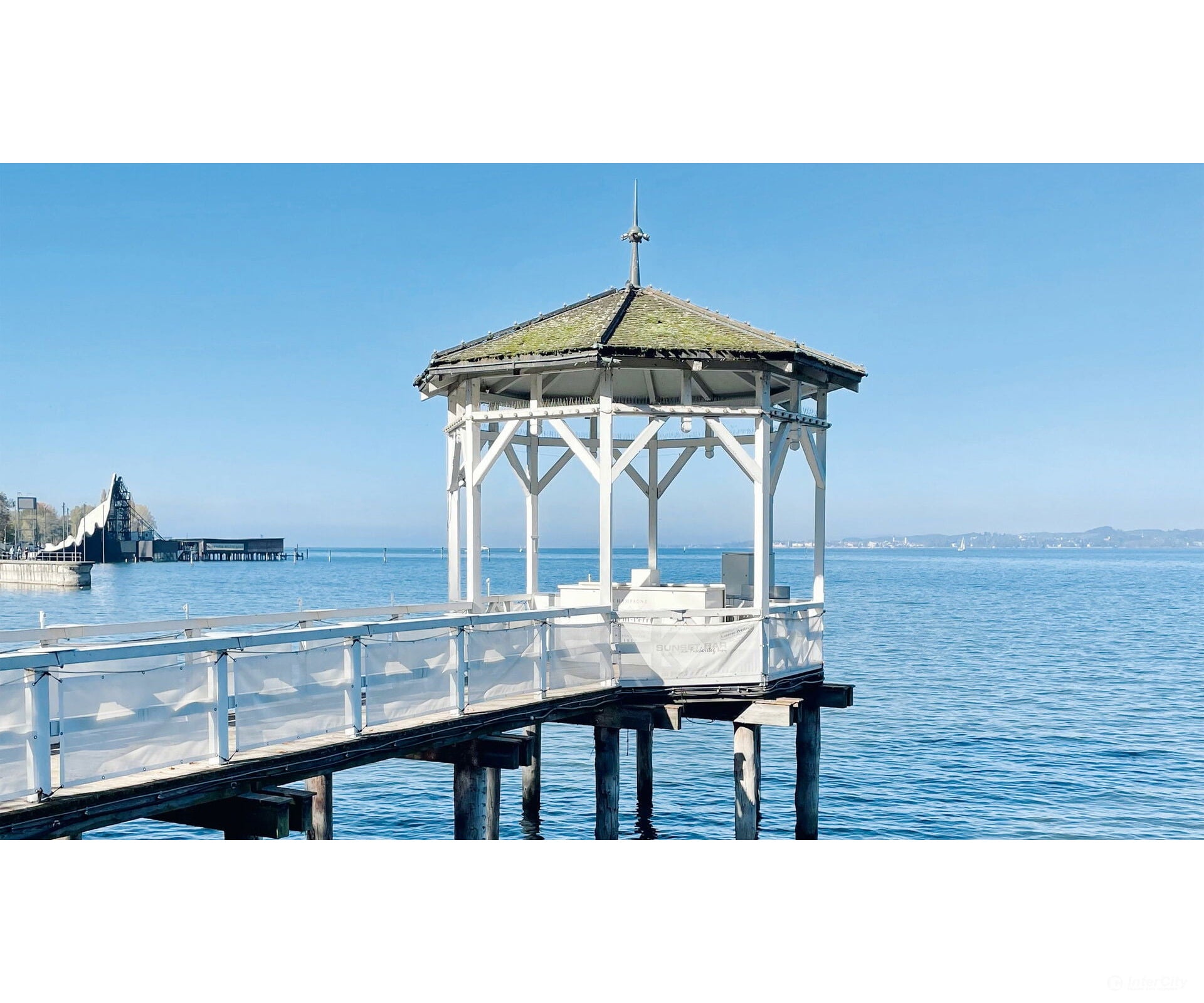 Noch 14264 HO Event Pavilion ’Fisher’sPier’ Scenery Details