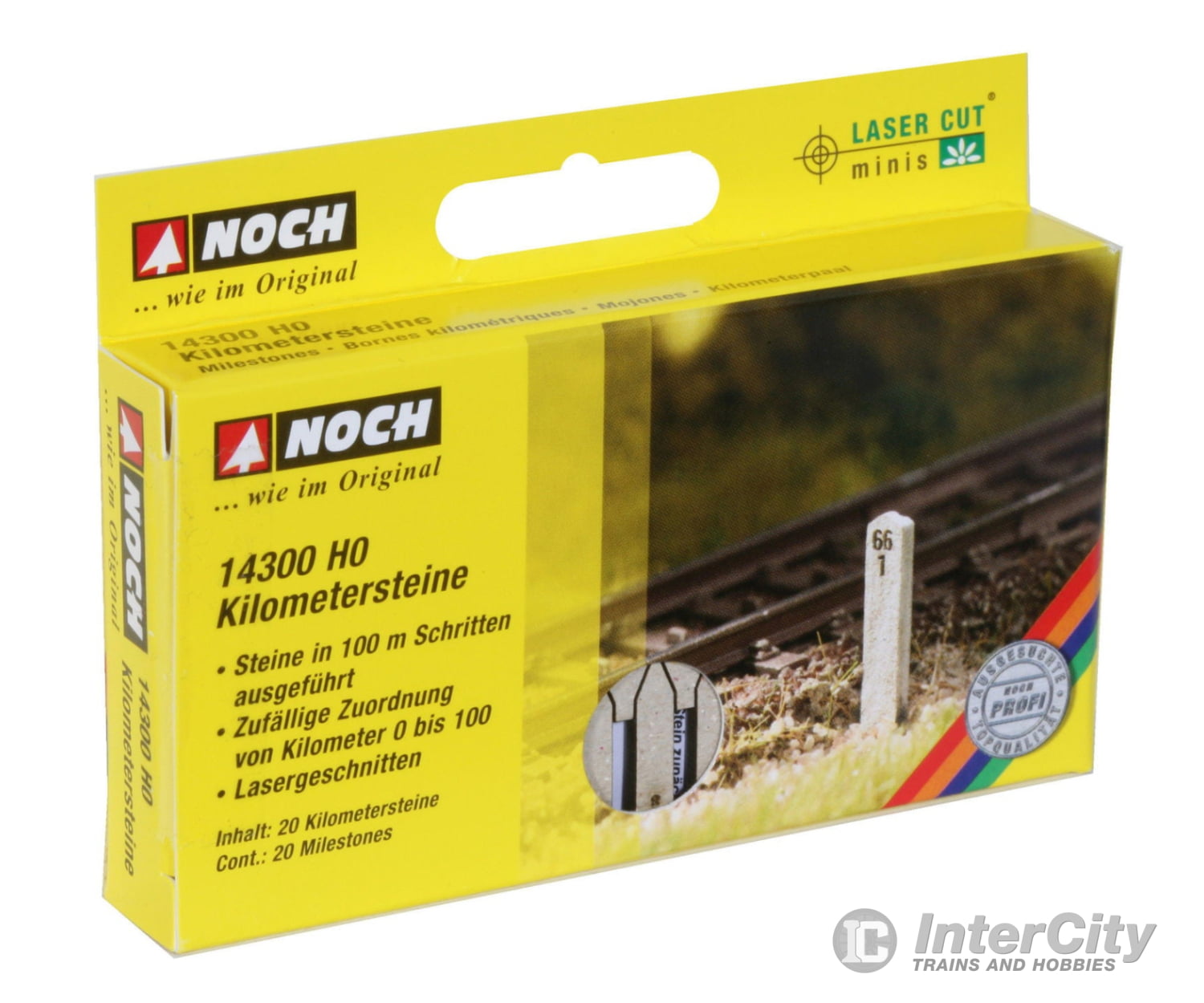 Noch 14300 HO Milestones Scenery Details