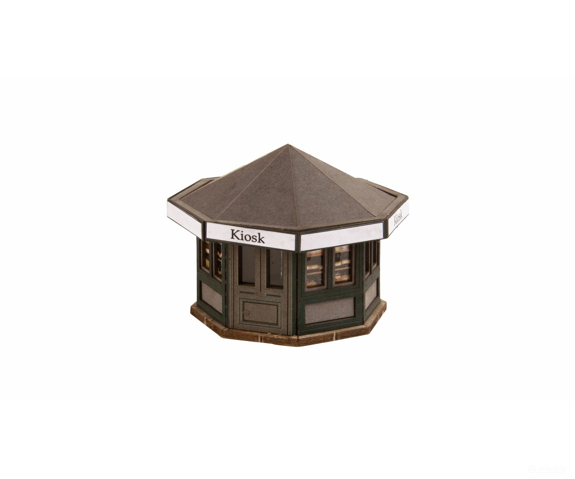 Noch 14320 HO Kiosk Scenery Details