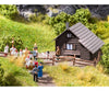 Noch 14339 HO Mountain Hut Scenery Details