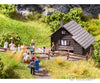 Noch 14339 HO Mountain Hut Scenery Details