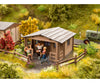 Noch 14361 HO Garden Plot Shed Scenery Details